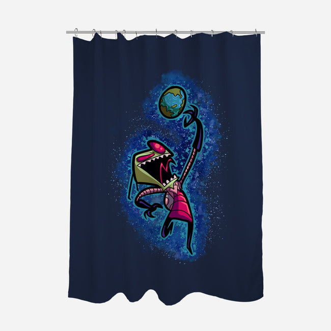My Planet Earth-None-Polyester-Shower Curtain-nickzzarto