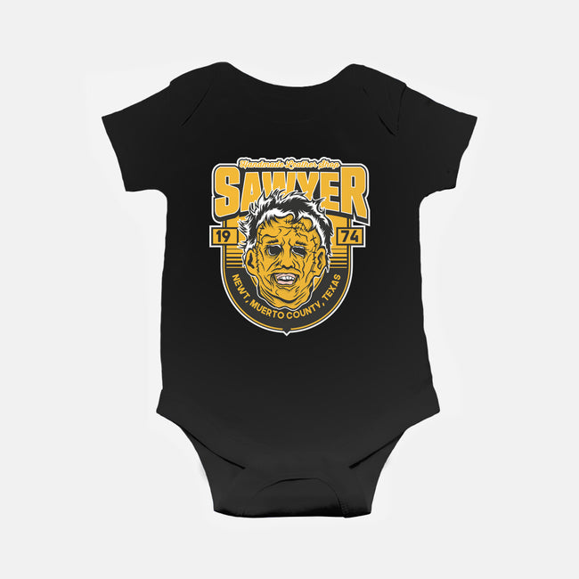 Sawyer Leather-Baby-Basic-Onesie-CarloJ1956