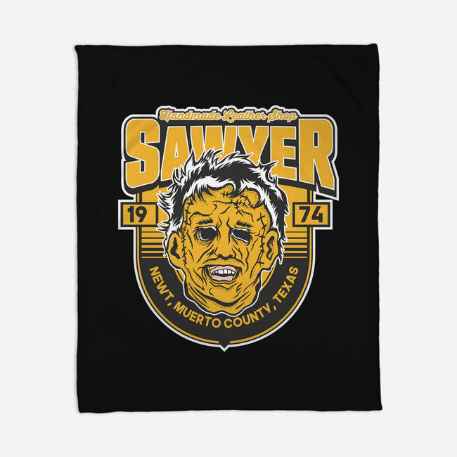 Sawyer Leather-None-Fleece-Blanket-CarloJ1956