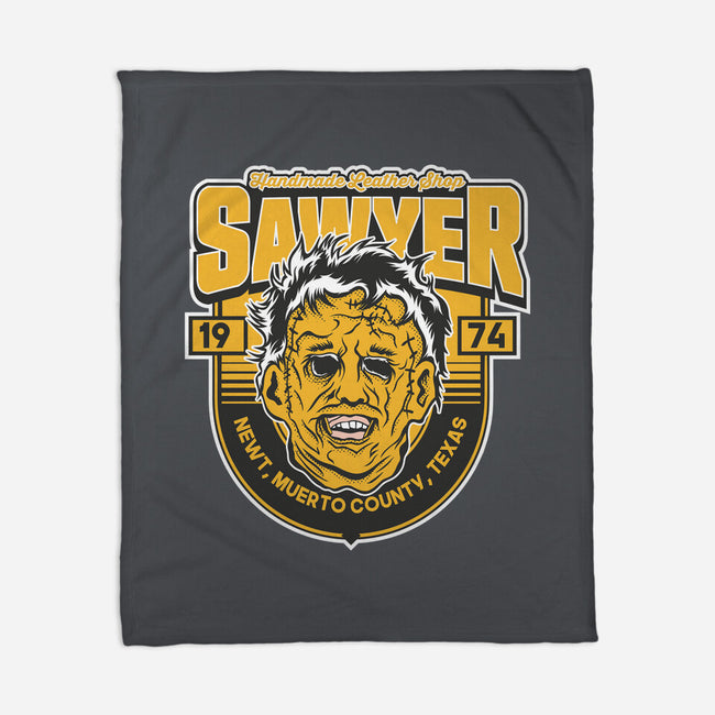 Sawyer Leather-None-Fleece-Blanket-CarloJ1956