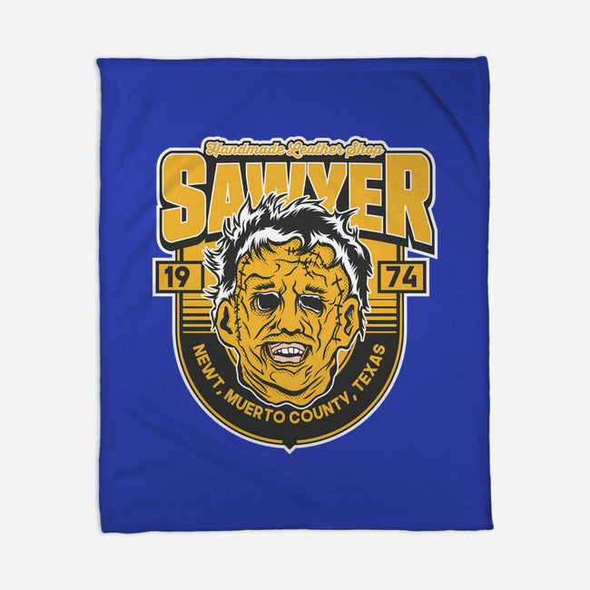 Sawyer Leather-None-Fleece-Blanket-CarloJ1956