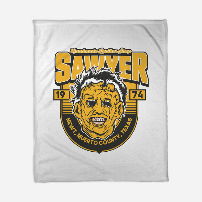 Sawyer Leather-None-Fleece-Blanket-CarloJ1956