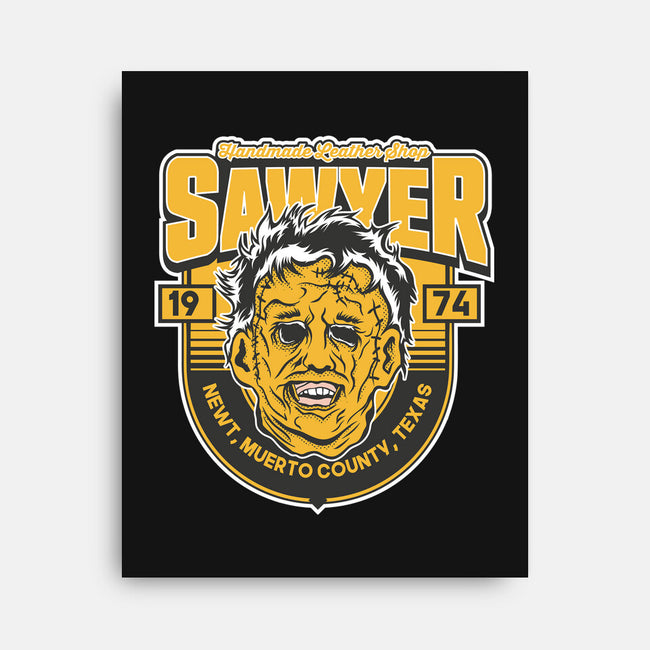 Sawyer Leather-None-Stretched-Canvas-CarloJ1956