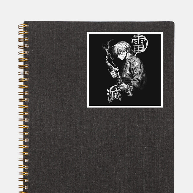 Thunder Breathing Kata-None-Glossy-Sticker-fanfabio