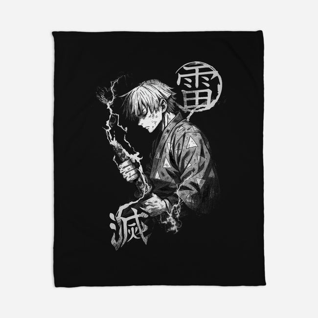 Thunder Breathing Kata-None-Fleece-Blanket-fanfabio
