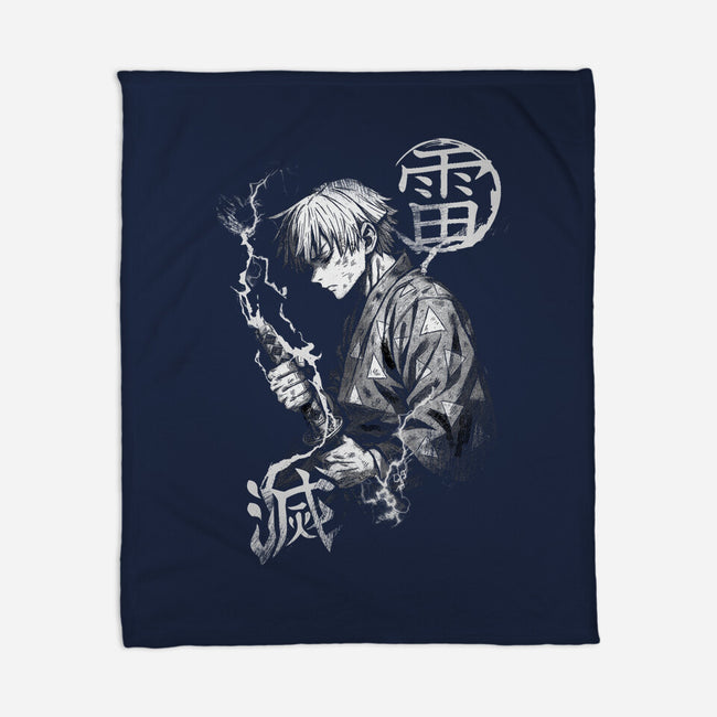 Thunder Breathing Kata-None-Fleece-Blanket-fanfabio