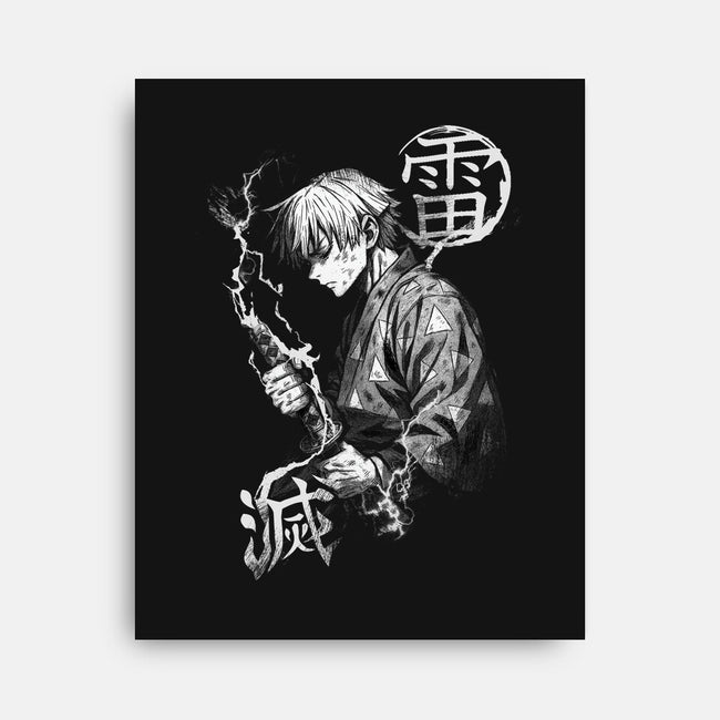 Thunder Breathing Kata-None-Stretched-Canvas-fanfabio