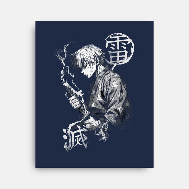 Thunder Breathing Kata-None-Stretched-Canvas-fanfabio