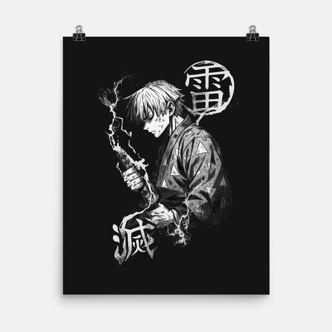 Thunder Breathing Kata-None-Matte-Poster-fanfabio