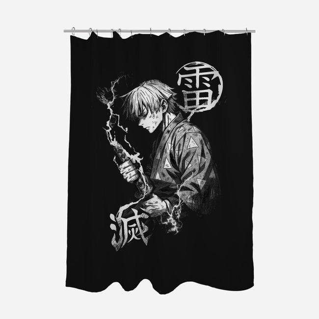 Thunder Breathing Kata-None-Polyester-Shower Curtain-fanfabio