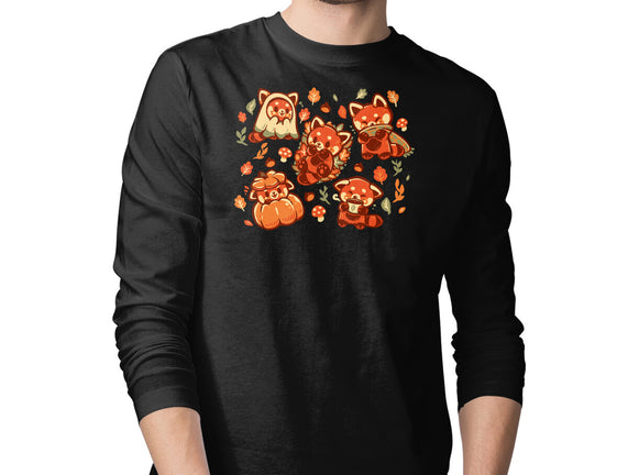 Red Panda Autumn Time