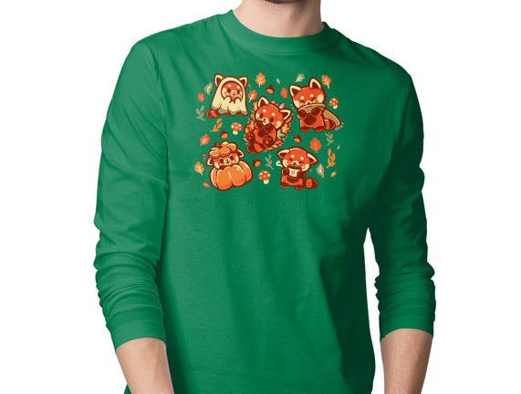 Red Panda Autumn Time