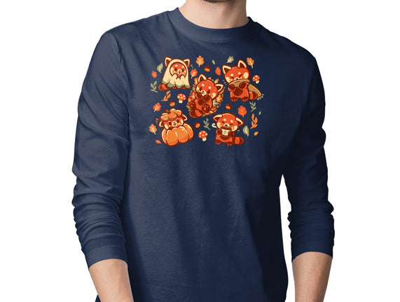 Red Panda Autumn Time
