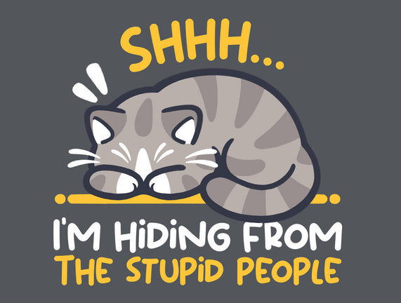 Hiding From The Stupid People