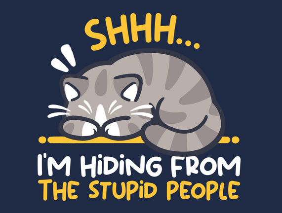 Hiding From The Stupid People