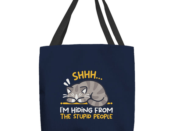 Hiding From The Stupid People