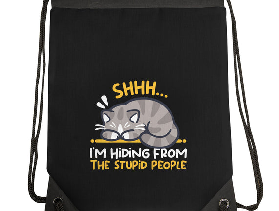 Hiding From The Stupid People