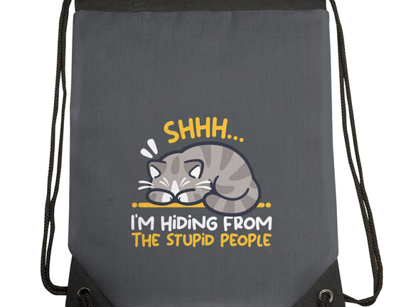 Hiding From The Stupid People