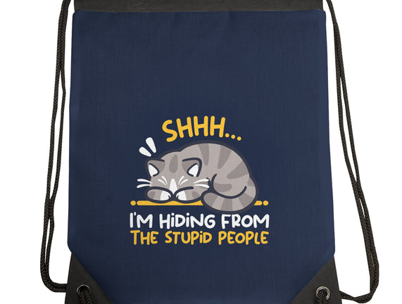 Hiding From The Stupid People