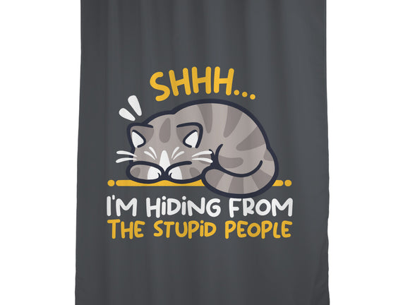 Hiding From The Stupid People