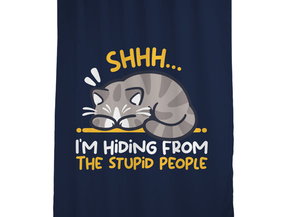 Hiding From The Stupid People