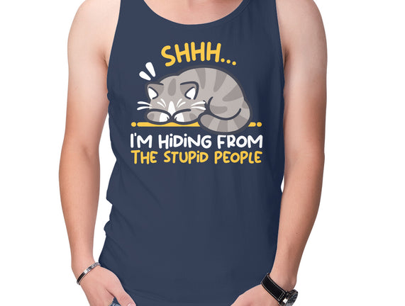 Hiding From The Stupid People