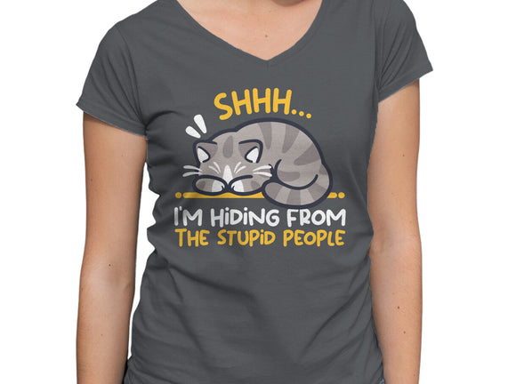 Hiding From The Stupid People