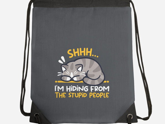 Hiding From The Stupid People