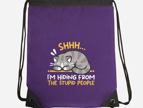 Hiding From The Stupid People