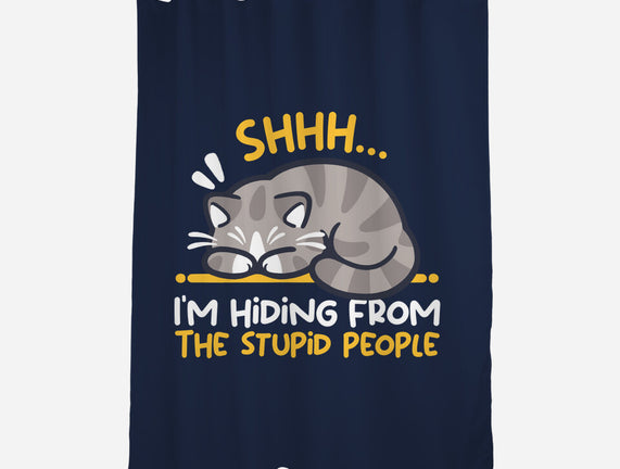 Hiding From The Stupid People