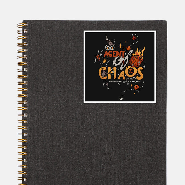 Agent Of Chaos-None-Glossy-Sticker-keyvei