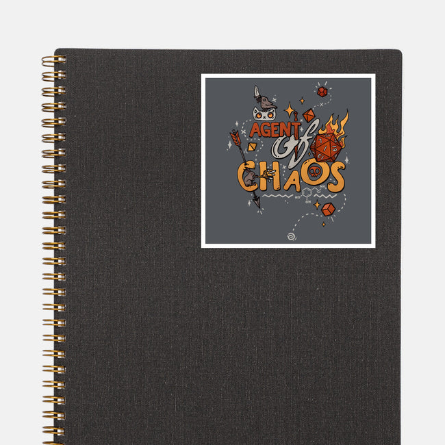 Agent Of Chaos-None-Glossy-Sticker-keyvei