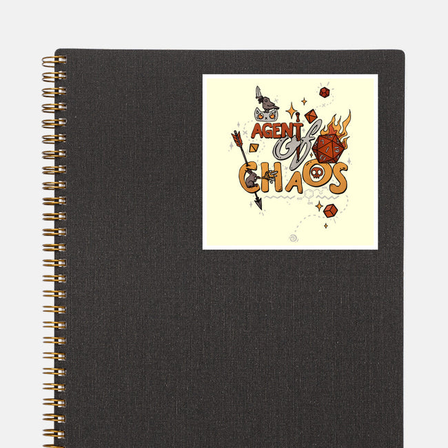 Agent Of Chaos-None-Glossy-Sticker-keyvei