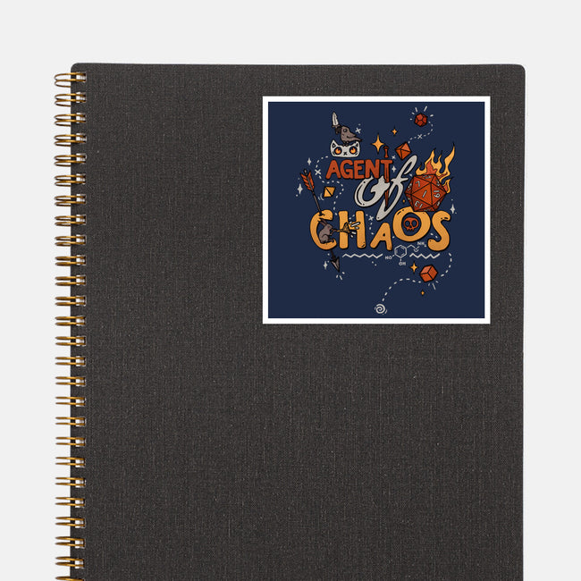 Agent Of Chaos-None-Glossy-Sticker-keyvei
