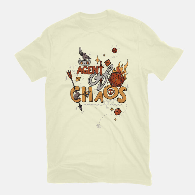 Agent Of Chaos-Mens-Basic-Tee-keyvei