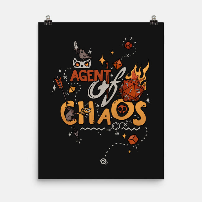 Agent Of Chaos-None-Matte-Poster-keyvei