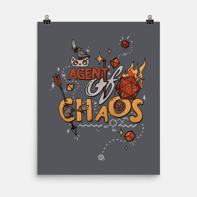 Agent Of Chaos-None-Matte-Poster-keyvei