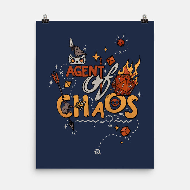 Agent Of Chaos-None-Matte-Poster-keyvei