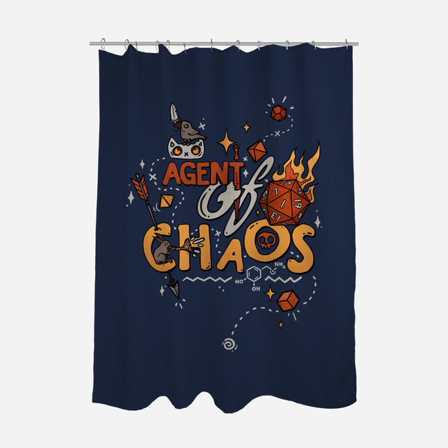 Agent Of Chaos-None-Polyester-Shower Curtain-keyvei