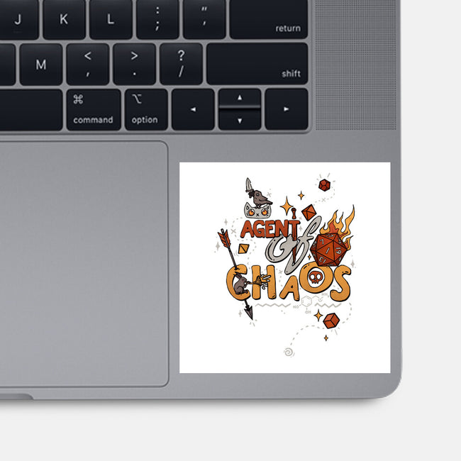 Agent Of Chaos-None-Glossy-Sticker-keyvei