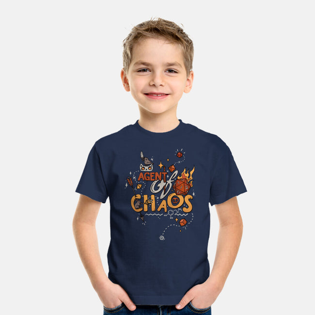 Agent Of Chaos-Youth-Basic-Tee-keyvei