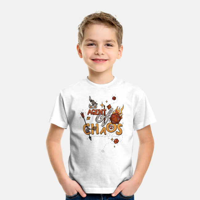 Agent Of Chaos-Youth-Basic-Tee-keyvei