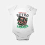 Night Of The Retro Zombies-Baby-Basic-Onesie-glitchygorilla