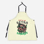 Night Of The Retro Zombies-Unisex-Kitchen-Apron-glitchygorilla