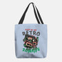 Night Of The Retro Zombies-None-Basic Tote-Bag-glitchygorilla