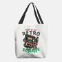 Night Of The Retro Zombies-None-Basic Tote-Bag-glitchygorilla