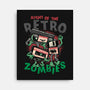 Night Of The Retro Zombies-None-Stretched-Canvas-glitchygorilla