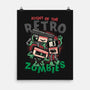 Night Of The Retro Zombies-None-Matte-Poster-glitchygorilla