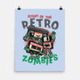 Night Of The Retro Zombies-None-Matte-Poster-glitchygorilla