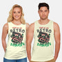 Night Of The Retro Zombies-Unisex-Basic-Tank-glitchygorilla